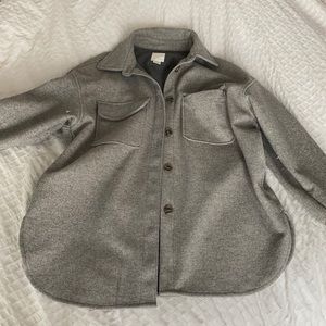 H&M oversized shacket